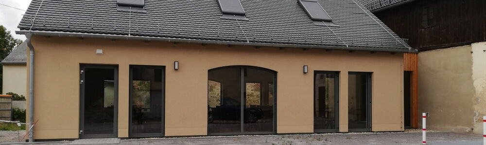 Außenansicht des Dorfgemeinschaftshauses in Leppersdorf