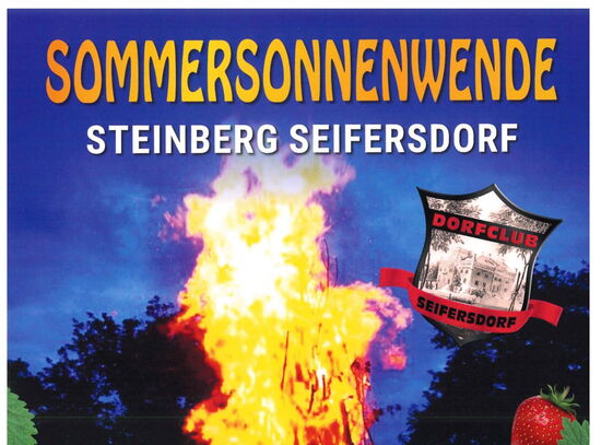 Sommersonnenwende auf dem Steinberg in Seifersdorf am 19.06.2026 ab 18 Uhr