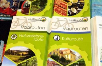 Bild zur Broschüre über Radwanderrouten im Rödertal